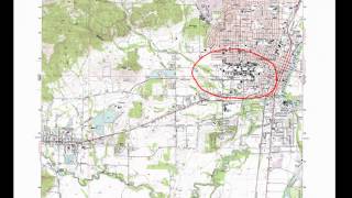 Measuring Distances on Topographic Maps [upl. by Anipsed]