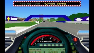 Formula 1 Grand Prix PCDOS quotWorld Circuitquot 1991 MicroProse [upl. by Aziul580]