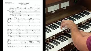 Festival of Praise Laudes Domini organ work by Phil Lehenbauer [upl. by Elrahc]