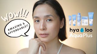 Hyaloo Aqua Plus Skincare HONEST Review  Made in Korea Best Affordable Skincare Philippines [upl. by Aicen895]