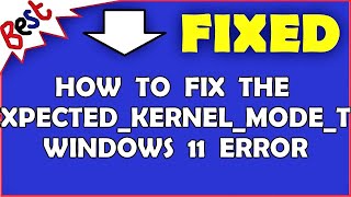 How to fix the UnexpectedKernelModeTrap Windows 11 error [upl. by Aisyle]