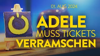 Adele muss Tickets verramschen amp Burger King EkelZoff  WALULIVE vom 182024 [upl. by Annaj]