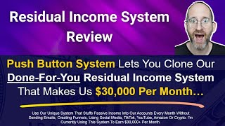 Residual Income System Review [upl. by Ahsemad]