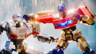 TRANSFORMERS ONE quotOptimus Prime Knocks Out Megatron Scenequot Trailer NEW 2024 [upl. by Janiuszck343]