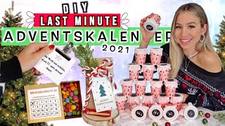 DIY Adventskalender 🤫 Last minute Geschenkidee 2021  Cali Kessy [upl. by Ahsahtan]