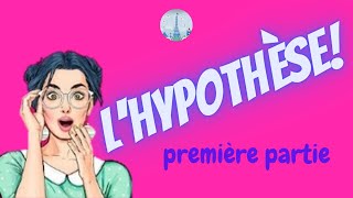 Lhypothèse en français 1er type avec exercices et corrigé [upl. by Tracay]