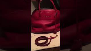 Hermes Bolide 31 Review  Buying Preowned from Vestiaire Collective [upl. by Tigdirb72]