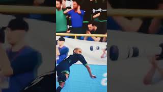 David Trezeguet Heel Flick Goal in Squad Battles World Class Difficulty music fc24 trezeguet [upl. by Lupee]