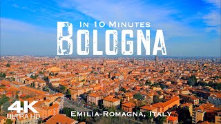 BOLOGNA 2024 🇮🇹 Drone Aerial 4K  EmiliaRomagna Italy Italia [upl. by Heaps1]