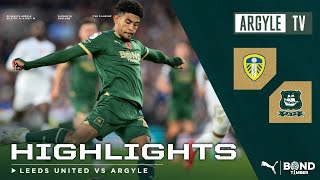 Leeds United v Plymouth Argyle highlights [upl. by Stich721]