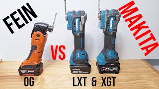 Faceoff Fein Multimaster Vs Makita Starlock Multitools [upl. by Nytsyrk]