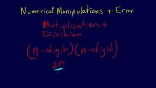 134Modeling amp Error Multiplication and Division [upl. by Rora]