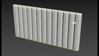Creating a Realistic Bed Backrest in 3ds Max with Corona Materials  Tutorial [upl. by Zenia]