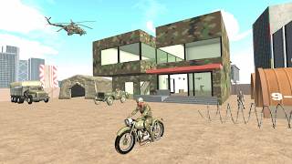 Franklin Change House to Military Base in Indian Bike Driving 3D [upl. by Leeban]