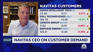 Navitas Semiconductor CEO on how AI is disrupting the chips industry [upl. by Chally]