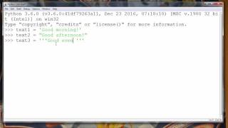 How to use single quotes double quotes triple quotes for strings in Python [upl. by Ecitsuj232]