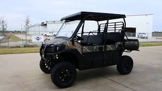 18699 2018 Kawasaki Mule Pro FXT EPS Camo with Top Windshield Lift Bumpers Wheels amp tires [upl. by Eneloc]