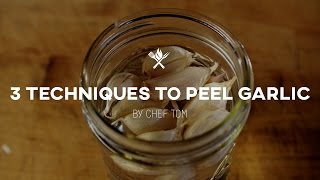 Three Ways to Peel Garlic  Tips amp Techniques by All Things Barbecue [upl. by Reiss]