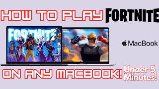 Playing Fortnite on a MacBook Air M2 Chip [upl. by Nolad]