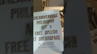 Platonist prints poster on 70th birthday in a storm letterpress philosophy club free speech [upl. by Stormie810]