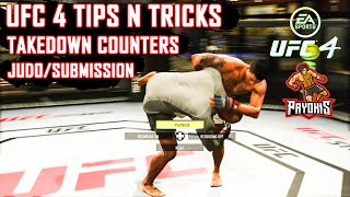 UFC 4 All COUNTERS AND SUBMISSION REVERSALS ADVANCED PS4 amp XBOX ONE [upl. by Akemot232]