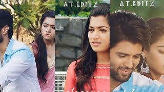 Rashmika mandanna vijay devarakonda full screen status  Inkem inkem song [upl. by Aihsei525]