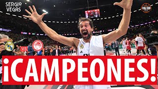 🏀🏆 ¡REAL MADRID BALONCESTO CAMPEÓN de EUROPA ¡LLULL y la CANASTA HISTÓRICA ¿CHACHO MVP F4 KAUNAS [upl. by Aihsit]