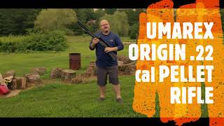 UMAREX ORIGIN PELLET RIFLE HONEST REVIEW [upl. by Azitram]