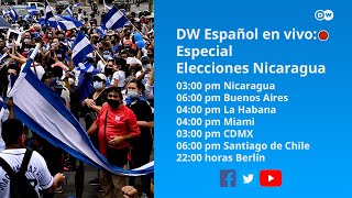 DW Español en vivo Especial Elecciones Nicaragua [upl. by Assylem]