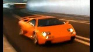 Lamborghini Diablo VT Monaco Tunnel Sound [upl. by Frankhouse967]