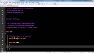 Coding a PHP MVC framework  getInstance and autoload 18 [upl. by Lady]