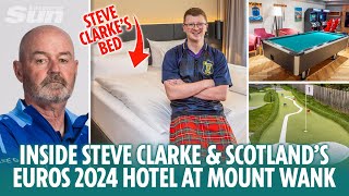 Inside Steve Clarke amp Scotlands Euro 2024 plush hotel in Mount Wank [upl. by Shah]