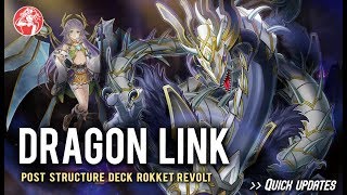 DRAGON LINK Deck  Análisis 📈  Post Structure Deck Rokket Revolt [upl. by Ydospahr]