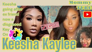 Keesha vs Paris Keesha Kaylee follows paris all the way to tiktok Here’s why drama [upl. by Naahsar329]