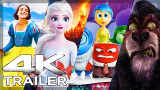 THE BEST UPCOMING DISNEY MOVIES 2024  2026  NEW TRAILERS [upl. by Nolrev650]