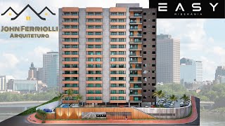 Edifício Easy Ribeirânia 1478249m² de área construída [upl. by Atreb]