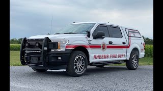 Whelen Core F150 Rheems Fire  911 RR [upl. by Annek]