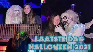 Walibi VLOG LAATSTE HALLOWEEN FRIGHT NIGHTS amp SPOOKY DAYS 2021 [upl. by Ranite310]