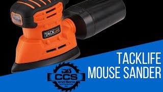 Mice in the Shop  Tacklife Sander Unboxing and Review [upl. by Astraea]