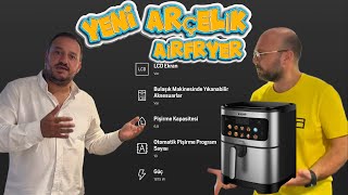 Arçelik Yeni FRA 6464 X GurmeFry XL Az Yağlı Fritöz airfryer airfry arçelik beko fritöz [upl. by Yespmed]