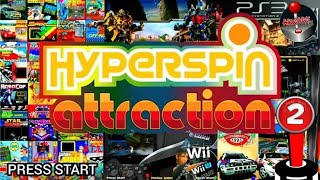 HyperSpin Attraction II  55 Retro Systems  1865 Games  Fully Loaded PC Front End Download [upl. by Gant]