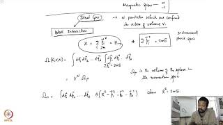 mod05lec25  Examples of Microcanonical Ensemble Magnetic System and Ideal Gas  Part II [upl. by Atokad]