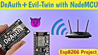 Get WiFi Passwords Effortlessly With Duel Nodemcu technique [upl. by Eniretac]