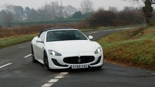 My Next Car Maserati GranCabrio S Test Drive [upl. by Emoraj]