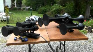 Train Horn Prank  Hornblasters Shocker [upl. by Atoiganap]