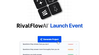 RivalFlowAI Launch Event [upl. by Meerak55]