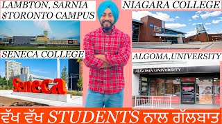 STUDENT FROM NIAGARA SARNIA ALGOMA UNI AND SENECA COLLEGE [upl. by Aita]