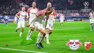 STUNNER XAVI TAPIN OLMO  RB Leipzig vs Red Star Belgrade  Round Up Champions League [upl. by Gaelan]