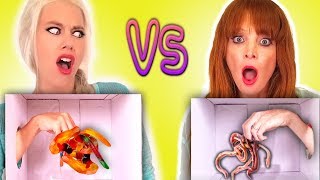 Gummy Food VS Real Food Challenge [upl. by Atalaya]