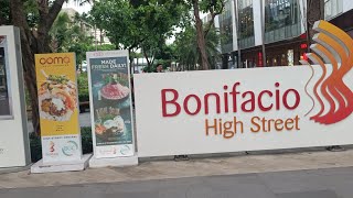 Bonifacio High StreetIsa Sa Magandang Pasyalan Sa BGC [upl. by Nuris101]